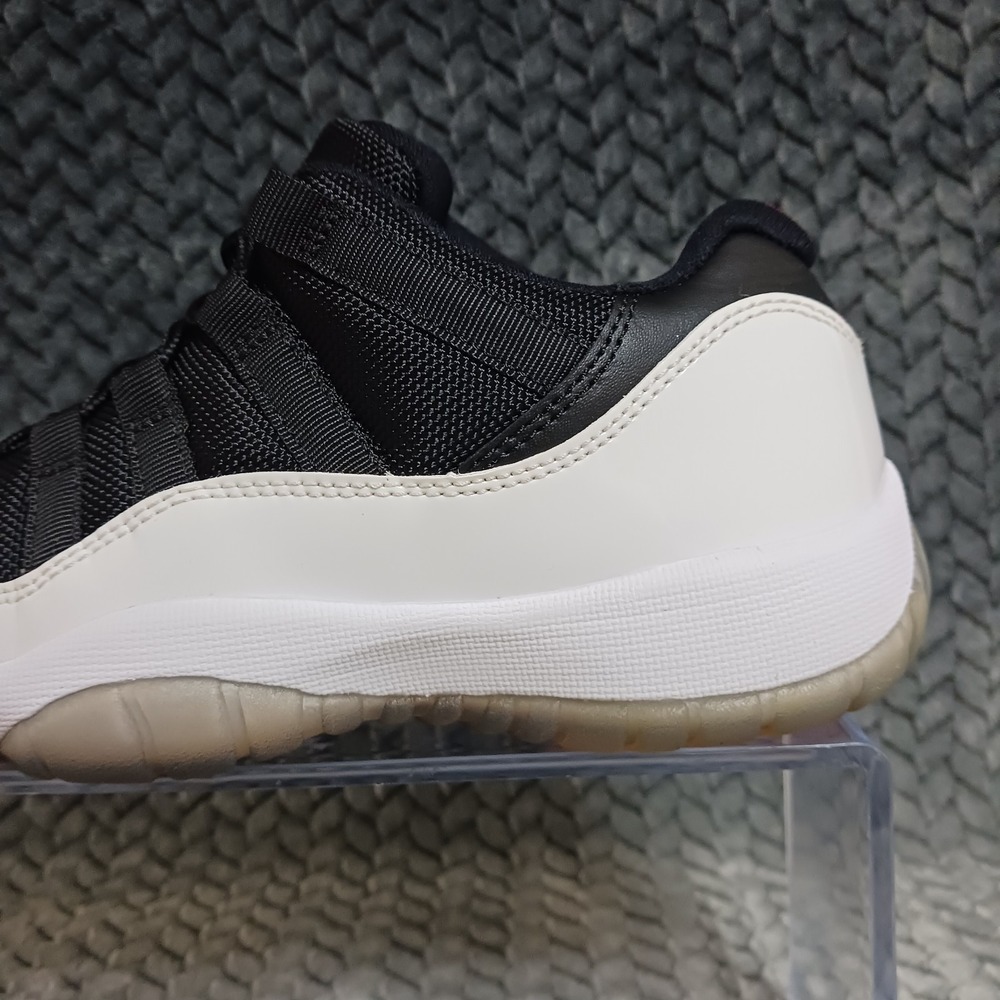 Air Jordan 11 Retro Low GS Basketball Sneakers Shoes White Black Size 5Y - Picture 13 of 16